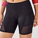 mesh yoga shorts